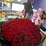 200 Red Roses Bouquet