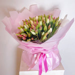 200 tulips bouquet - perfect for parties, weddings, proposals, anniversary.
