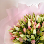 200 tulips bouquet - perfect for parties, weddings, proposals, anniversary.