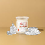 English high tea Soy Candle by Coralbel. Premium 100% soy wax candles made in Sydney.