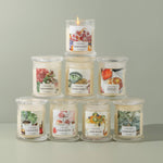 Premium 100% soy wax candles in glass jars made in Sydney by Coralbel.
