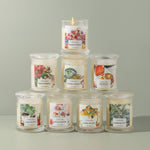Premium 100% soy wax candles in glass jars made in Sydney by Coralbel.