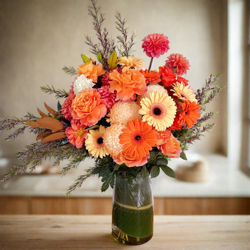 Fortnightly Corporate Vase Arrangement