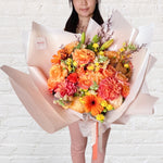 Bright and vibrant bouquet worth $300