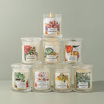  Premium 100% soy wax candles in glass jars made in Sydney by Coralbel.  