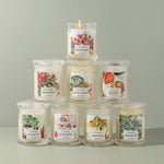 Premium 100% soy wax candles in glass jars made in Sydney by Coralbel.  