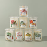 Premium 100% soy wax candles in glass jars made in Sydney by Coralbel.  
